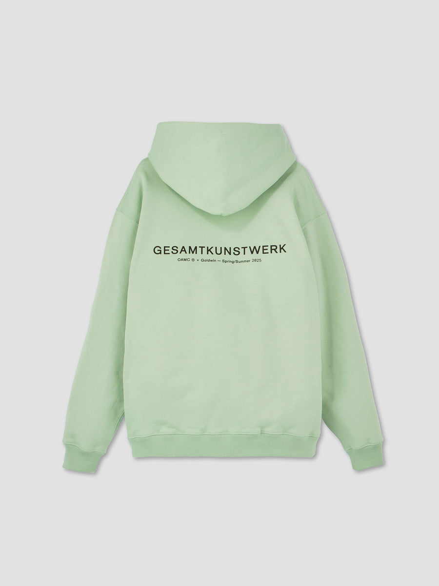 OAMC X Goldwin Hoodie in Mint | OAMC